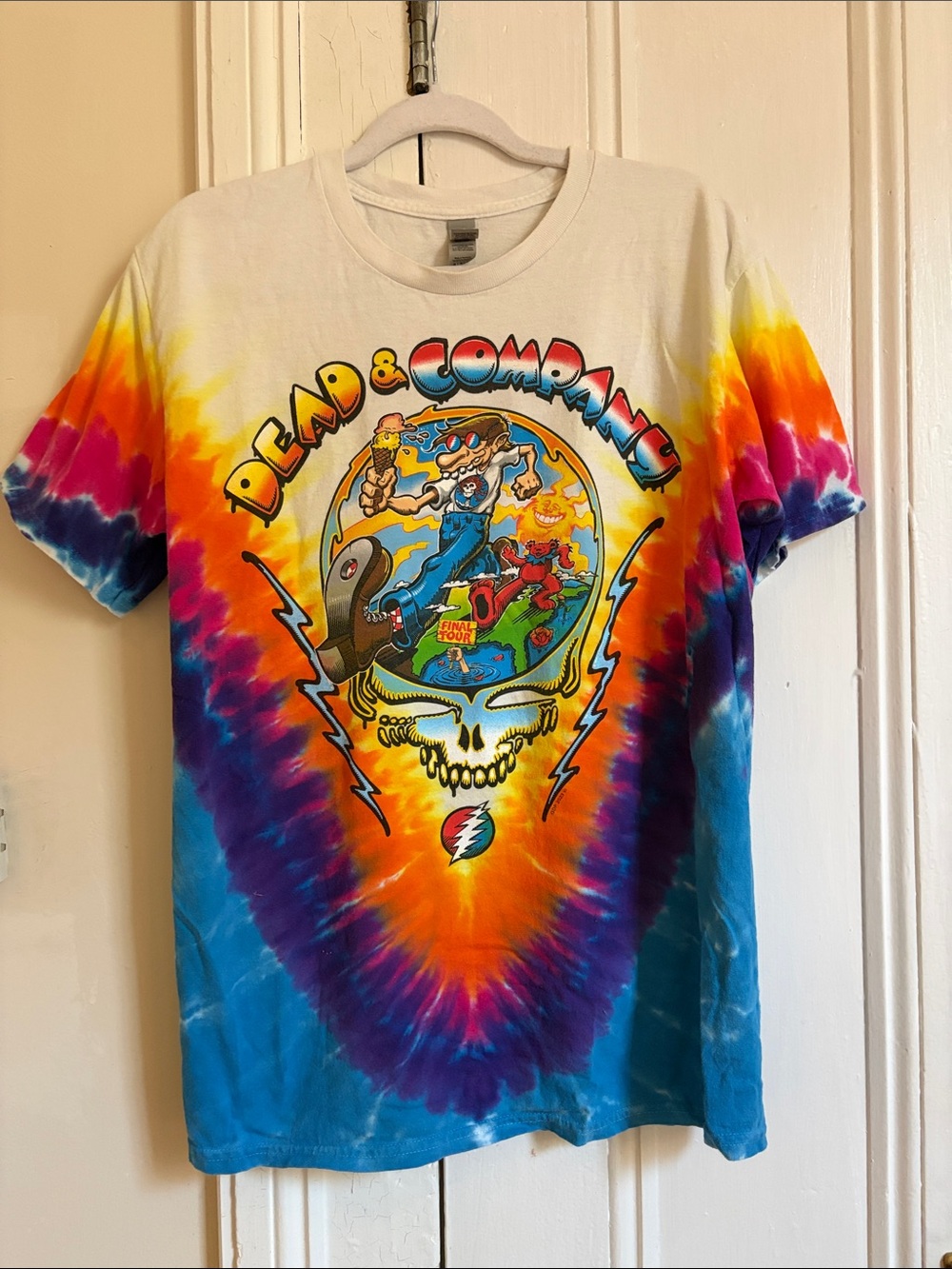Dead & Company - Summer ‘23 The Final Tour official tie dye tee